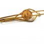 Vintage 1930 - 1950's Gold Tone Washington Monument Tie Clasp