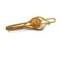Vintage 1930 - 1950's Gold Tone Washington Monument Tie Clasp