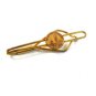 Vintage 1930 - 1950's Gold Tone Washington Monument Tie Clasp