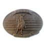 Vintage Bronze Rodeo America's # 1 Sport Belt Buckle