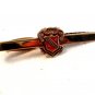 Vintage Gold Tone Shield Tie Clasp by Hickok U.S.A.