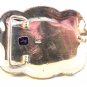 Mexican Alpaca Silver Rodeo Bull Rider Belt Buckle 4 1/4' X 3 1/8"