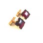 Vintage 1/40 10K RGP Gold Tone & Red Cufflinks Signed Swank