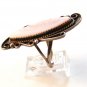 Vintage Native American Sterling Mother Pearl Ring Sz 9 1/2