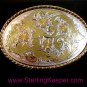 Western Silver & Gold 2 Tone Rodeo Cowboy Belt Buckle