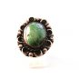 Vintage Native American Sterling Turquoise Ring 8 1/2