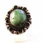 Vintage Native American Sterling Turquoise Ring 8 1/2
