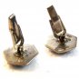 Vintage Siam Sterling Silver Blue Niello Dancer Cufflinks 08092013jj