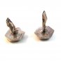 Vintage Siam Sterling Silver Blue Niello Dancer Cufflinks 08092013jj