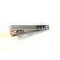 Vintage 1950's - 1960's Silver Tone Engraved 3 Hearts Tie Clasp