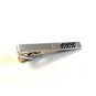 Vintage 1950's - 1960's Silver Tone Engraved 3 Hearts Tie Clasp