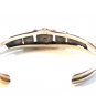 Vintage Southwest Sterling Silver & Turquoise Cuff Bracelet