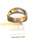 Vintage Mexican Sterling Silver Triangle Ring Size 10