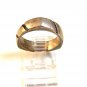 Vintage Mexican Sterling Silver Triangle Ring Size 10