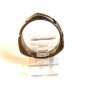 Vintage Mexican Sterling Silver Triangle Ring Size 10