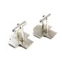 Vintage Sterling Silver & Black Crown Cufflinks 72514