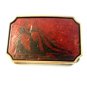 Vintage Sailing ship Leather & Brass Belt Buckle by BTS