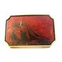 Vintage Sailing ship Leather & Brass Belt Buckle by BTS