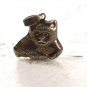 Vintage Sterling Silver Cat Pendant Unbranded 62915