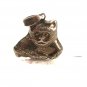Vintage Sterling Silver Cat Pendant Unbranded 62915