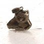 Vintage Sterling Silver Cat Pendant Unbranded 62915