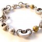 Vintage Taxco Mexican Sterling Silver Nuts & Bolts Bracelet