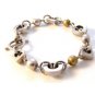 Vintage Taxco Mexican Sterling Silver Nuts & Bolts Bracelet