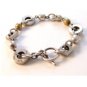 Vintage Taxco Mexican Sterling Silver Nuts & Bolts Bracelet