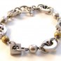 Vintage Taxco Mexican Sterling Silver Nuts & Bolts Bracelet