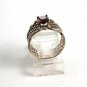 Sterling Silver Garnet Ring Size 7