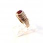 Sterling Silver & Carnelian Ring Size 8