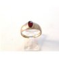 Sterling Silver & Carnelian Ring Size 8