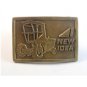 Vintage 1970's New Idea Tractor Belt Buckle