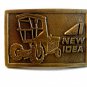 Vintage 1970's New Idea Tractor Belt Buckle