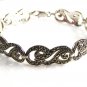 Sterling Silver & Marcasites Bracelet 04112014