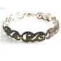 Sterling Silver & Marcasites Bracelet 04112014