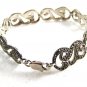 Sterling Silver & Marcasites Bracelet 04112014