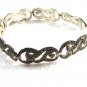 Sterling Silver & Marcasites Bracelet 04112014