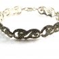 Sterling Silver & Marcasites Bracelet 04112014