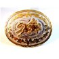Mexican Alpaca Silver Rodeo Ride 'Em Bull Rider Belt Buckle 4 1/4' X 3"
