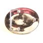 Mexican Alpaca Silver Rodeo Ride 'Em Bull Rider Belt Buckle 4 1/4' X 3"