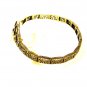 Edwardian / Art Deco Silver & Amythest Filigree Bracelet Unbranded 7715