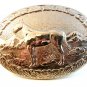 Vintage Horse Western Cowboy Belt Buckle Made in U.S.A. by Chambers
