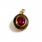 1960's Central High School New Jersey Garnet ? No. 2 Charm 61814
