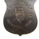 Vintage Dick Tracy Detective Club Badge 2 1/2" X 2" 10232013