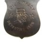 Vintage Dick Tracy Detective Club Badge 2 1/2" X 2" 10232013