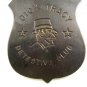 Vintage Dick Tracy Detective Club Badge 2 1/2" X 2" 10232013