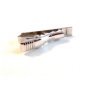Vintage 1950 - 1960's Sterling Silver Tie Clasp 1 1/4" X 1/4"
