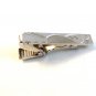 Vintage 1950 - 1960's Sterling Silver Tie Clasp 1 1/4" X 1/4"