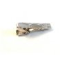 Vintage 1950 - 1960's Sterling Silver Tie Clasp 1 1/4" X 1/4"